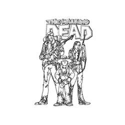 Dibujo para colorear: The Walking Dead (Películas y Series de TV) #151985 - Dibujos para Colorear e Imprimir Gratis