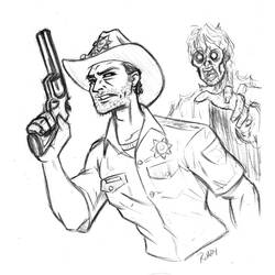 Dibujo para colorear: The Walking Dead (Películas y Series de TV) #151999 - Dibujos para Colorear e Imprimir Gratis