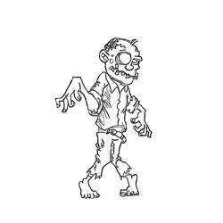 Dibujo para colorear: The Walking Dead (Películas y Series de TV) #152013 - Dibujos para Colorear e Imprimir Gratis