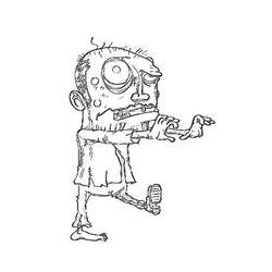 Dibujo para colorear: The Walking Dead (Películas y Series de TV) #152036 - Dibujos para Colorear e Imprimir Gratis