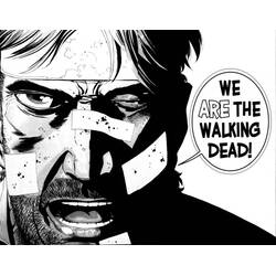 Dibujo para colorear: The Walking Dead (Películas y Series de TV) #152073 - Dibujos para Colorear e Imprimir Gratis