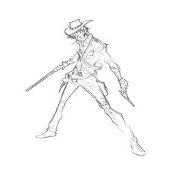 Dibujo para colorear: The Walking Dead (Películas y Series de TV) #152075 - Dibujos para Colorear e Imprimir Gratis