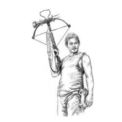 Dibujos para colorear: The Walking Dead - Dibujos para Colorear e Imprimir Gratis
