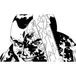 Dibujo para colorear: The Walking Dead (Películas y Series de TV) #152173 - Dibujos para Colorear e Imprimir Gratis