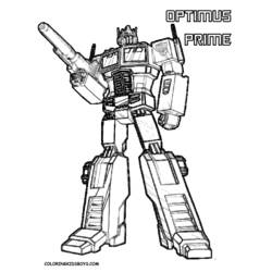Dibujo para colorear: Transformers (Películas y Series de TV) #75098 - Dibujos para Colorear e Imprimir Gratis