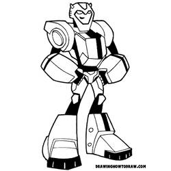 Dibujo para colorear: Transformers (Películas y Series de TV) #75116 - Dibujos para Colorear e Imprimir Gratis
