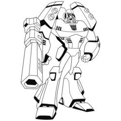Dibujo para colorear: Transformers (Películas y Series de TV) #75132 - Dibujos para Colorear e Imprimir Gratis