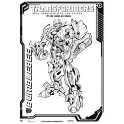 Dibujo para colorear: Transformers (Películas y Series de TV) #75154 - Dibujos para Colorear e Imprimir Gratis