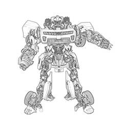 Dibujo para colorear: Transformers (Películas y Series de TV) #75203 - Dibujos para Colorear e Imprimir Gratis