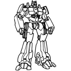 Dibujo para colorear: Transformers (Películas y Series de TV) #75222 - Dibujos para Colorear e Imprimir Gratis