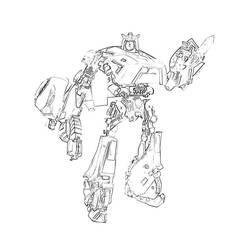 Dibujo para colorear: Transformers (Películas y Series de TV) #75330 - Dibujos para Colorear e Imprimir Gratis