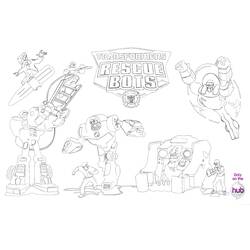 Dibujo para colorear: Transformers (Películas y Series de TV) #75338 - Dibujos para Colorear e Imprimir Gratis