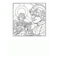 Dibujo para colorear: Viaje a las Estrellas (Películas y Series de TV) #70136 - Dibujos para Colorear e Imprimir Gratis