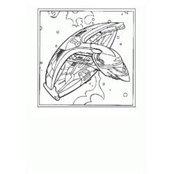 Dibujo para colorear: Viaje a las Estrellas (Películas y Series de TV) #70140 - Dibujos para Colorear e Imprimir Gratis