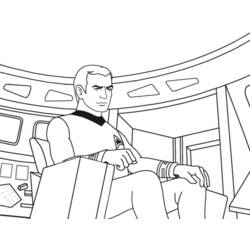 Dibujo para colorear: Viaje a las Estrellas (Películas y Series de TV) #70144 - Dibujos para Colorear e Imprimir Gratis