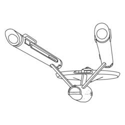 Dibujo para colorear: Viaje a las Estrellas (Películas y Series de TV) #70145 - Dibujos para Colorear e Imprimir Gratis