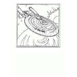 Dibujo para colorear: Viaje a las Estrellas (Películas y Series de TV) #70152 - Dibujos para Colorear e Imprimir Gratis