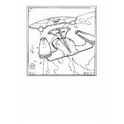 Dibujo para colorear: Viaje a las Estrellas (Películas y Series de TV) #70154 - Dibujos para Colorear e Imprimir Gratis