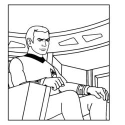 Dibujo para colorear: Viaje a las Estrellas (Películas y Series de TV) #70171 - Dibujos para Colorear e Imprimir Gratis