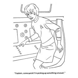 Dibujo para colorear: Viaje a las Estrellas (Películas y Series de TV) #70175 - Dibujos para Colorear e Imprimir Gratis