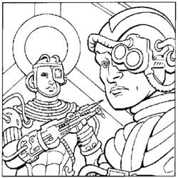 Dibujo para colorear: Viaje a las Estrellas (Películas y Series de TV) #70191 - Dibujos para Colorear e Imprimir Gratis