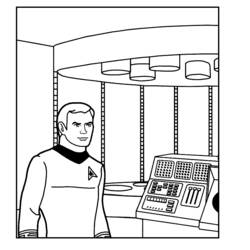Dibujo para colorear: Viaje a las Estrellas (Películas y Series de TV) #70194 - Dibujos para Colorear e Imprimir Gratis