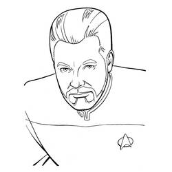 Dibujo para colorear: Viaje a las Estrellas (Películas y Series de TV) #70198 - Dibujos para Colorear e Imprimir Gratis