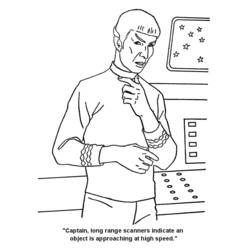 Dibujo para colorear: Viaje a las Estrellas (Películas y Series de TV) #70218 - Dibujos para Colorear e Imprimir Gratis