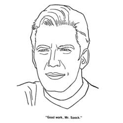 Dibujo para colorear: Viaje a las Estrellas (Películas y Series de TV) #70220 - Dibujos para Colorear e Imprimir Gratis