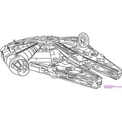 Dibujos para colorear: Viaje a las Estrellas - Dibujos para Colorear e Imprimir Gratis
