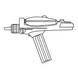 Dibujo para colorear: Viaje a las Estrellas (Películas y Series de TV) #70231 - Dibujos para Colorear e Imprimir Gratis