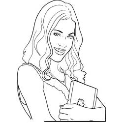 Dibujo para colorear: Violetta (Películas y Series de TV) #170453 - Dibujos para Colorear e Imprimir Gratis