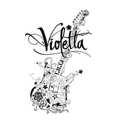 Dibujo para colorear: Violetta (Películas y Series de TV) #170466 - Dibujos para Colorear e Imprimir Gratis