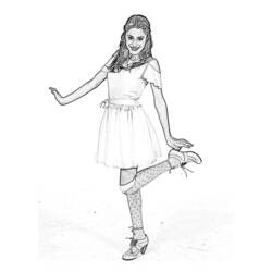 Dibujo para colorear: Violetta (Películas y Series de TV) #170469 - Dibujos para Colorear e Imprimir Gratis