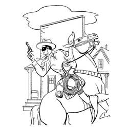 Dibujo para colorear: Zorro (Películas y Series de TV) #200507 - Dibujos para Colorear e Imprimir Gratis