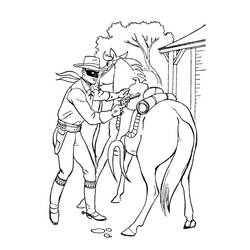 Dibujo para colorear: Zorro (Películas y Series de TV) #200509 - Dibujos para Colorear e Imprimir Gratis