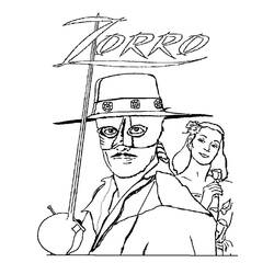 Dibujo para colorear: Zorro (Películas y Series de TV) #200513 - Dibujos para Colorear e Imprimir Gratis