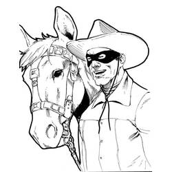 Dibujo para colorear: Zorro (Películas y Series de TV) #200514 - Dibujos para Colorear e Imprimir Gratis