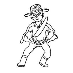 Dibujo para colorear: Zorro (Películas y Series de TV) #200515 - Dibujos para Colorear e Imprimir Gratis