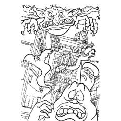 Dibujo para colorear: Ghostbusters (Películas) #134025 - Dibujos para colorear