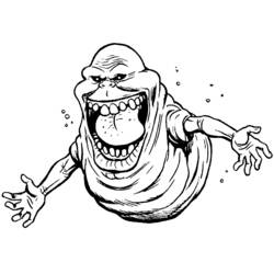 Dibujo para colorear: Ghostbusters (Películas) #134239 - Dibujos para colorear