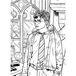 Dibujo para colorear: Harry Potter (Películas) #69515 - Dibujos para Colorear e Imprimir Gratis
