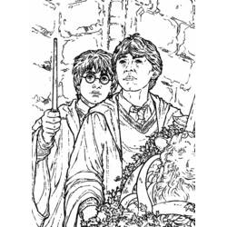 Dibujo para colorear: Harry Potter (Películas) #69545 - Dibujos para Colorear e Imprimir Gratis
