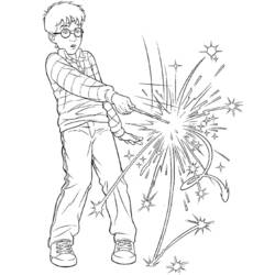 Dibujo para colorear: Harry Potter (Películas) #69557 - Dibujos para Colorear e Imprimir Gratis