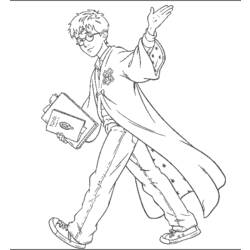 Dibujo para colorear: Harry Potter (Películas) #69566 - Dibujos para Colorear e Imprimir Gratis