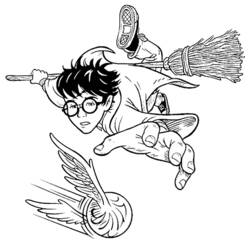Dibujo para colorear: Harry Potter (Películas) #69581 - Dibujos para Colorear e Imprimir Gratis