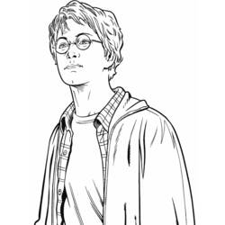 Dibujo para colorear: Harry Potter (Películas) #69585 - Dibujos para colorear