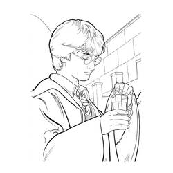 Dibujo para colorear: Harry Potter (Películas) #69610 - Dibujos para Colorear e Imprimir Gratis