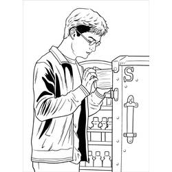 Dibujo para colorear: Harry Potter (Películas) #69690 - Dibujos para Colorear e Imprimir Gratis