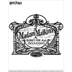Dibujo para colorear: Harry Potter (Películas) #69741 - Dibujos para Colorear e Imprimir Gratis